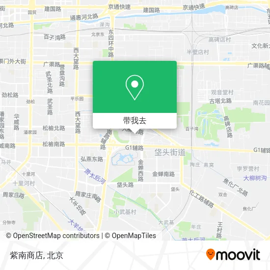 紫南商店地图