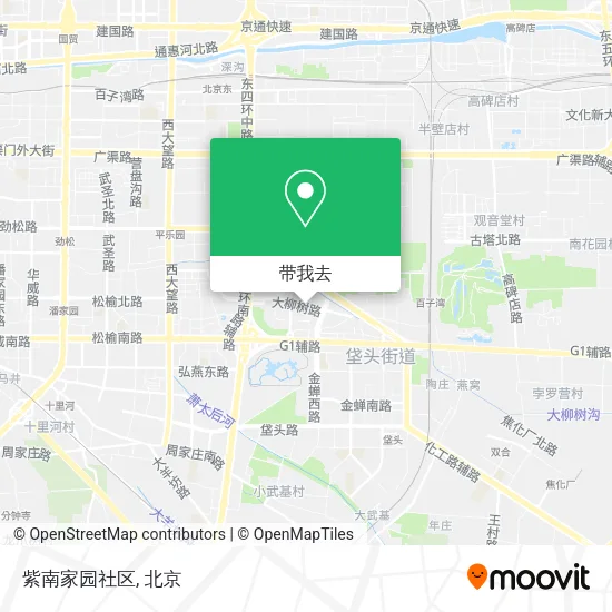 紫南家园社区地图