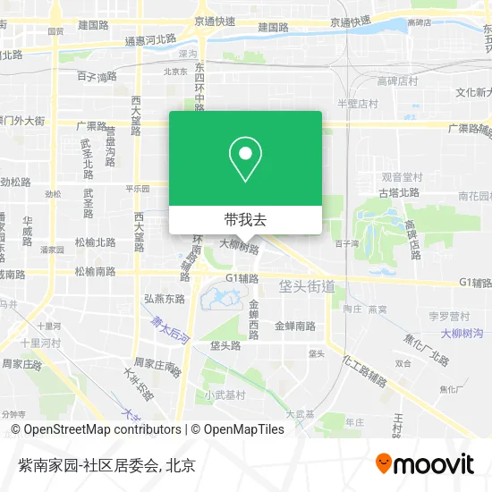 紫南家园-社区居委会地图