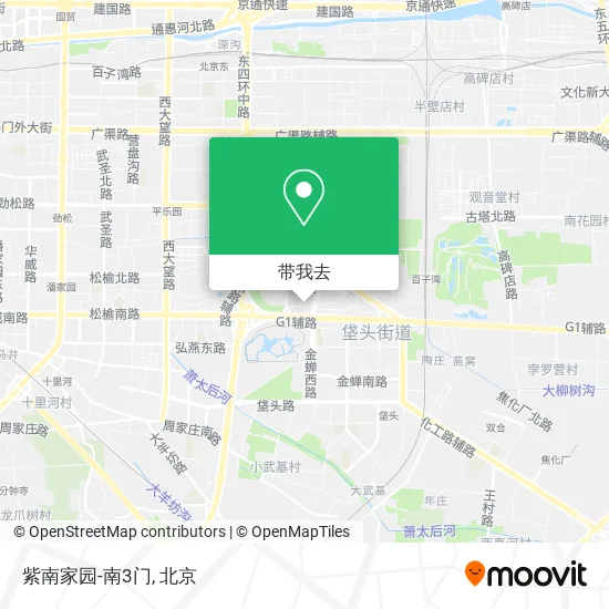 紫南家园-南3门地图