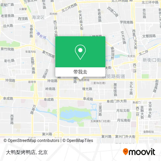 大鸭梨烤鸭店地图