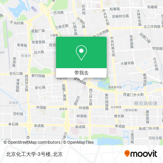 北京化工大学-3号楼地图