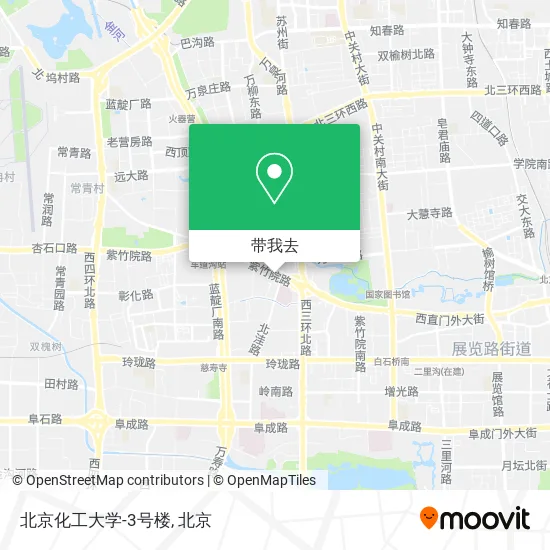 北京化工大学-3号楼地图