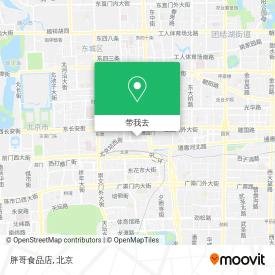 胖哥食品店地图