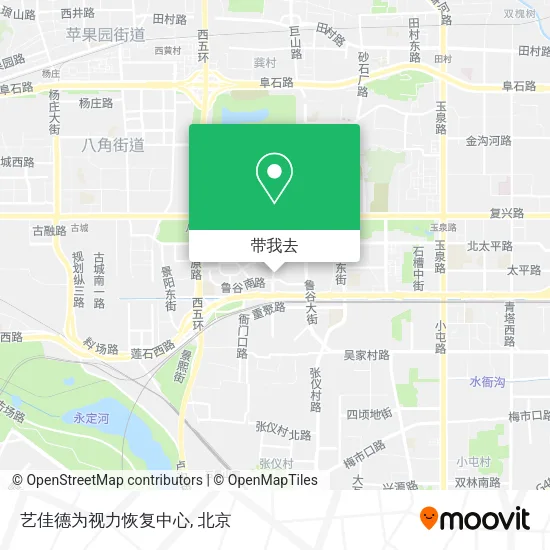 艺佳德为视力恢复中心地图