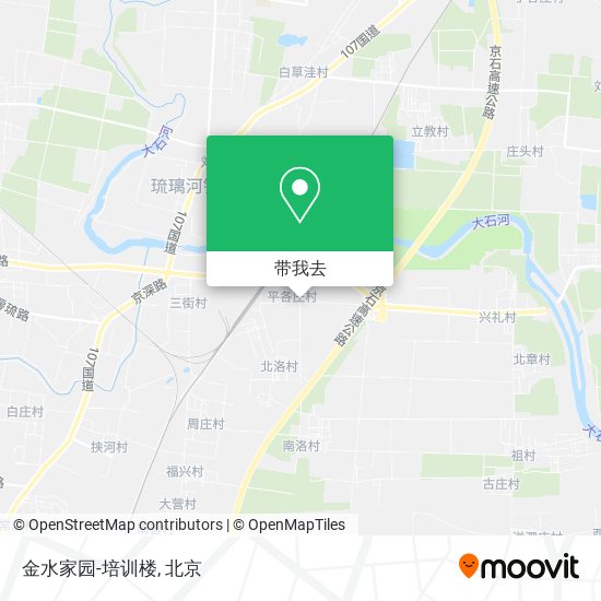 金水家园-培训楼地图