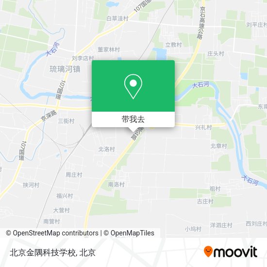 北京金隅科技学校地图