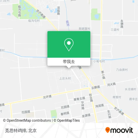 觅思特鸡排地图
