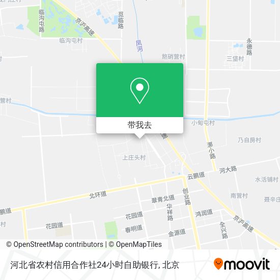 河北省农村信用合作社24小时自助银行地图