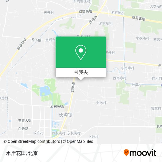 水岸花田地图