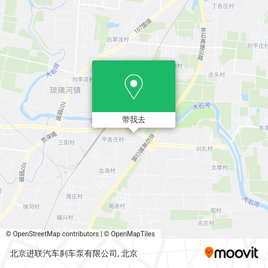 北京进联汽车刹车泵有限公司地图