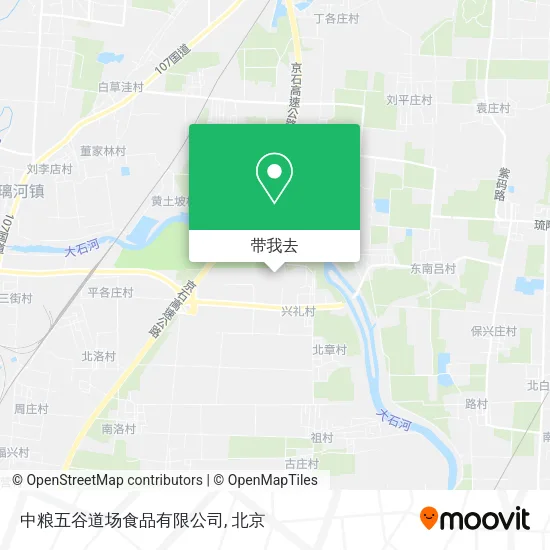 中粮五谷道场食品有限公司地图