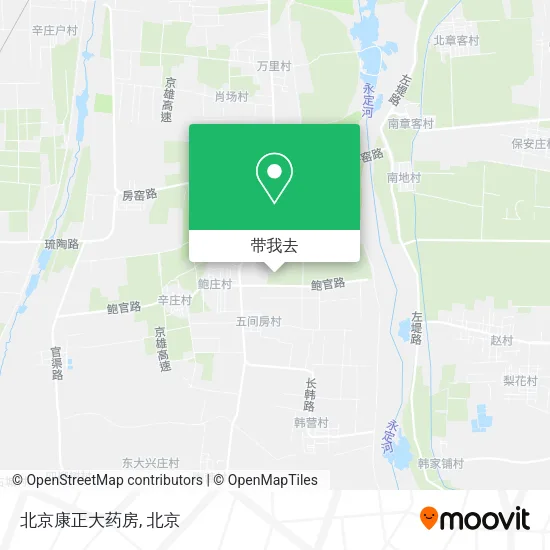 北京康正大药房地图