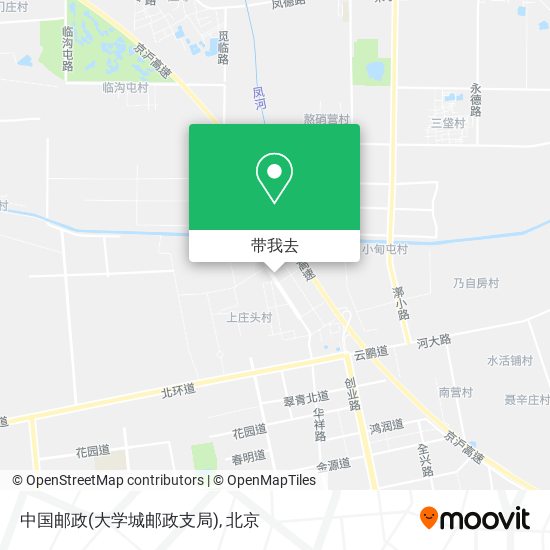 中国邮政(大学城邮政支局)地图