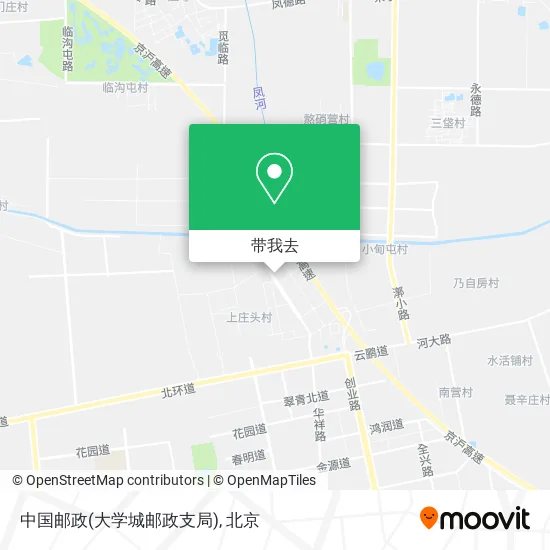 中国邮政(大学城邮政支局)地图