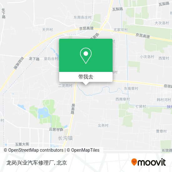 龙岗兴业汽车修理厂地图