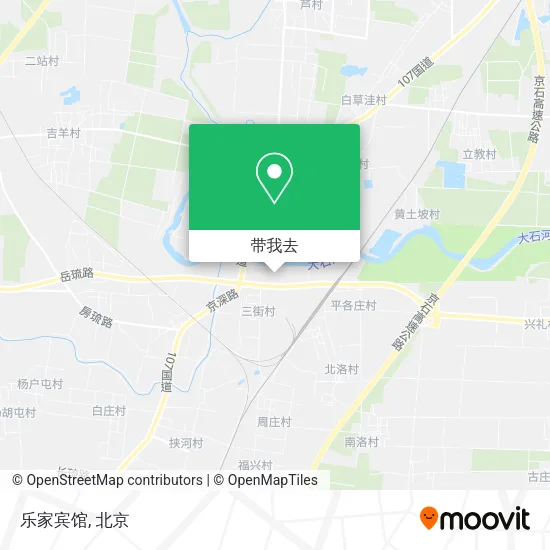 乐家宾馆地图