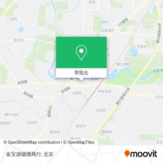 金宝源烟酒商行地图
