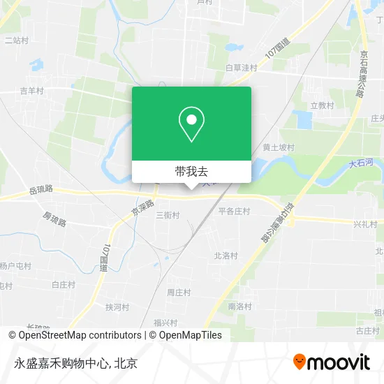 永盛嘉禾购物中心地图