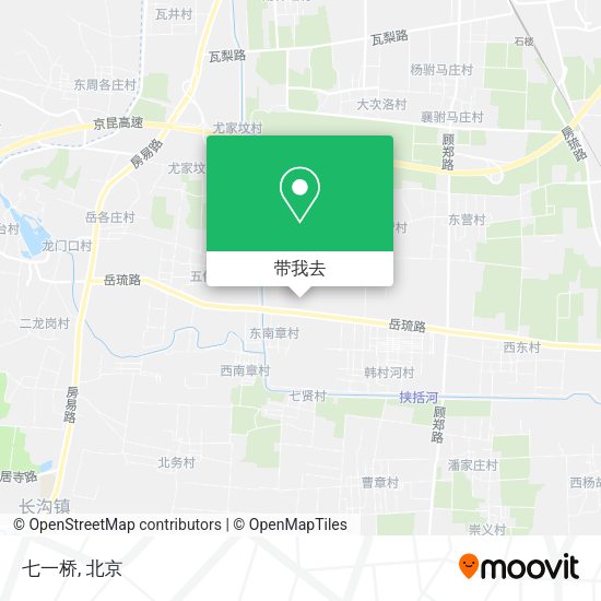 七一桥地图