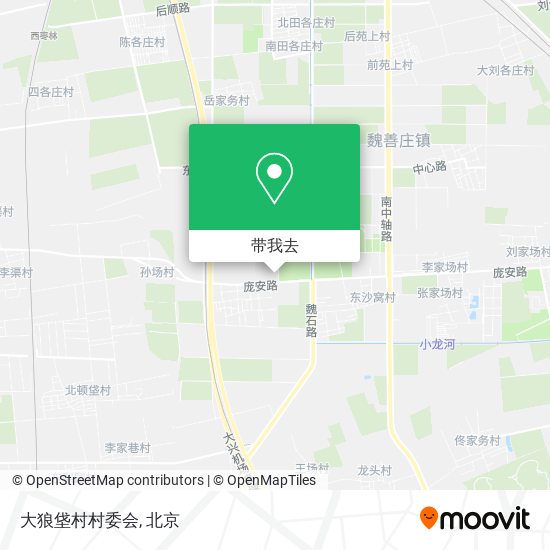 大狼垡村村委会地图