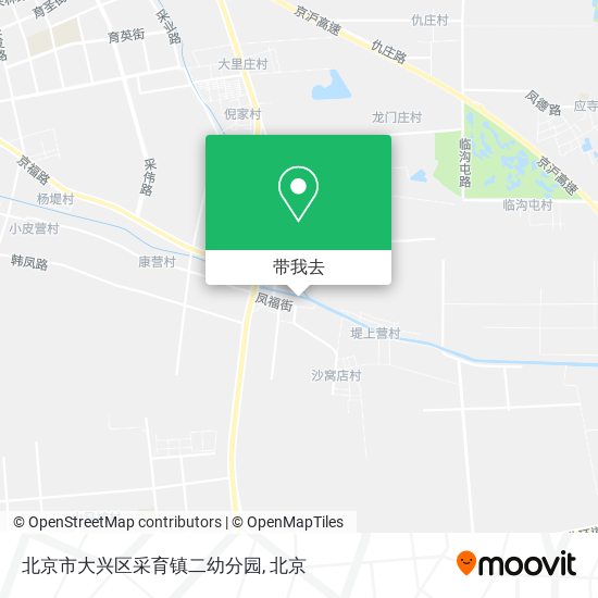 北京市大兴区采育镇二幼分园地图