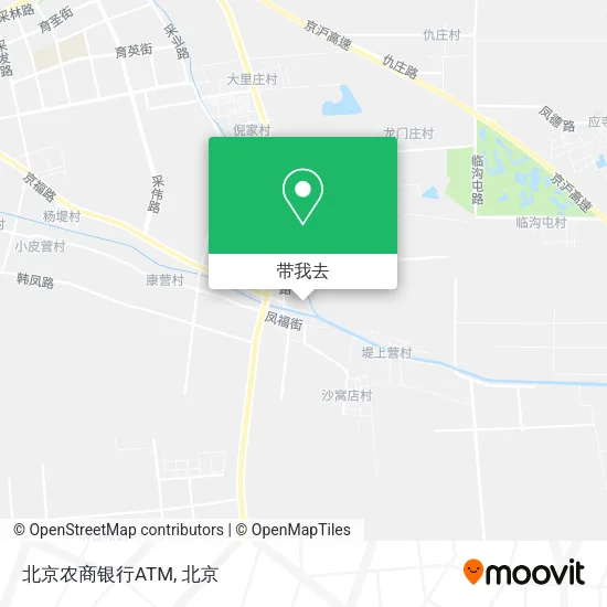 北京农商银行ATM地图