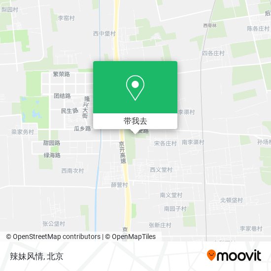 辣妹风情地图
