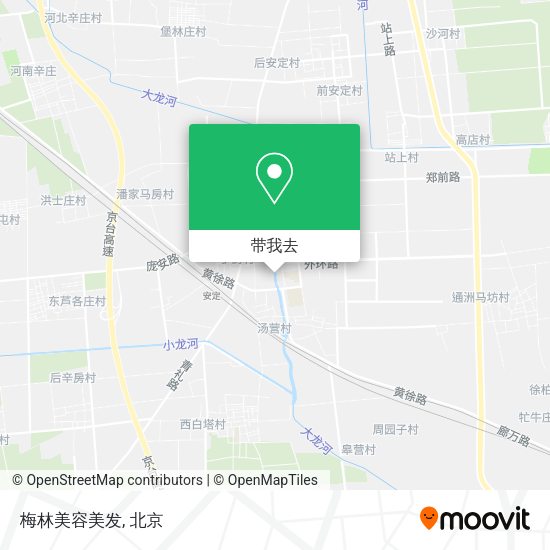 梅林美容美发地图