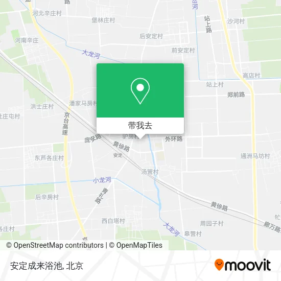 安定成来浴池地图