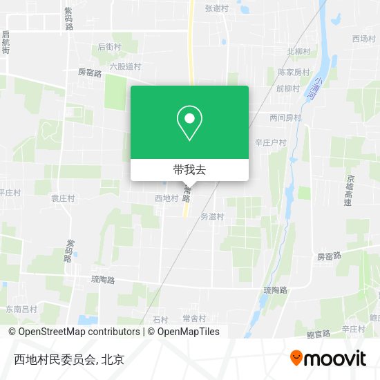 西地村民委员会地图