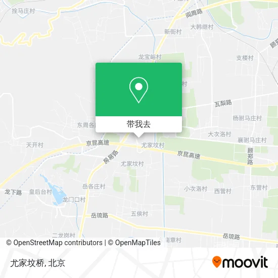尤家坟桥地图