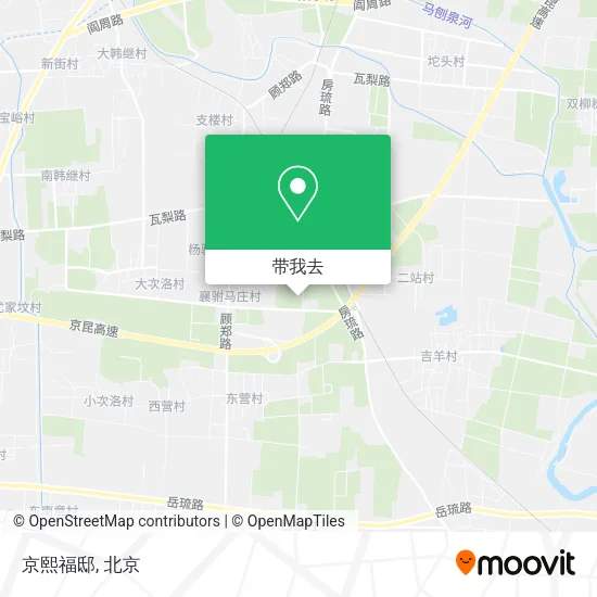 京熙福邸地图