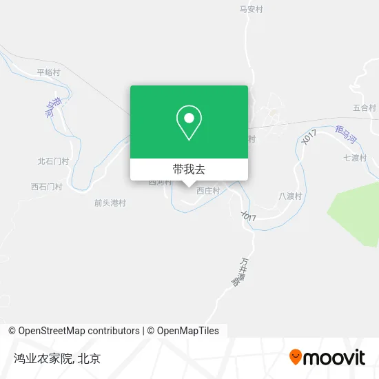 鸿业农家院地图