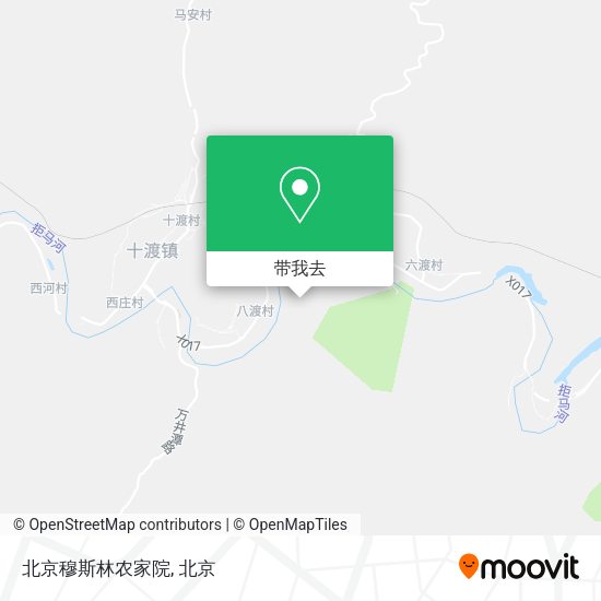 北京穆斯林农家院地图