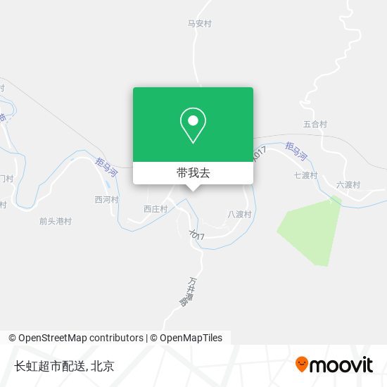长虹超市配送地图