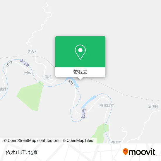 依水山庄地图