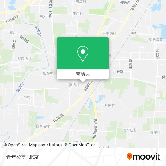 青年公寓地图