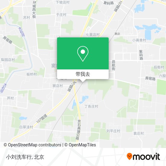 小刘洗车行地图