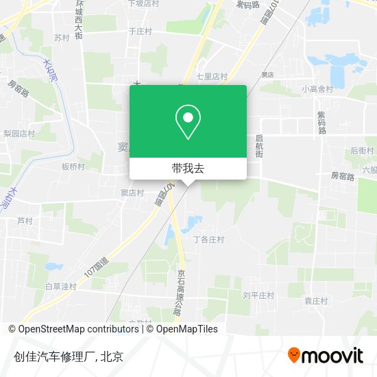 创佳汽车修理厂地图
