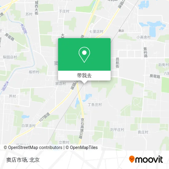 窦店市场地图