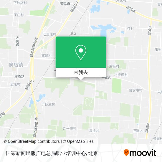 国家新闻出版广电总局职业培训中心地图