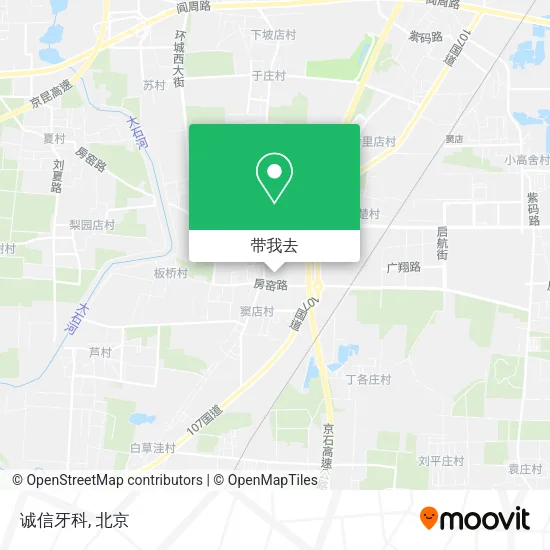 诚信牙科地图