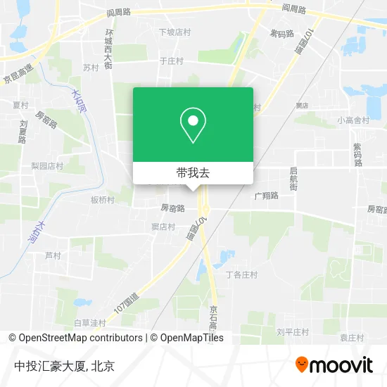 中投汇豪大厦地图