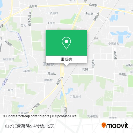 山水汇豪苑B区-4号楼地图