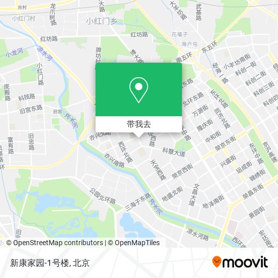 新康家园-1号楼地图