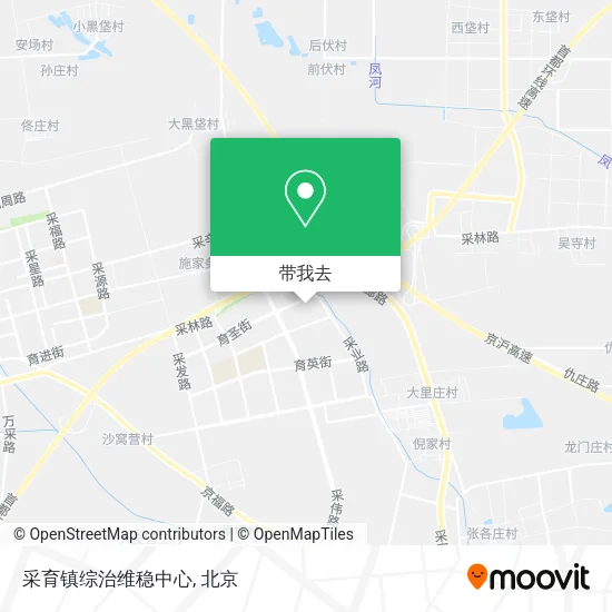 采育镇综治维稳中心地图