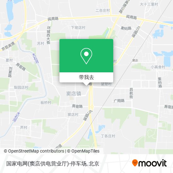 国家电网(窦店供电营业厅)-停车场地图