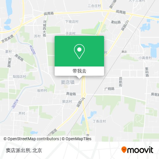 窦店派出所地图