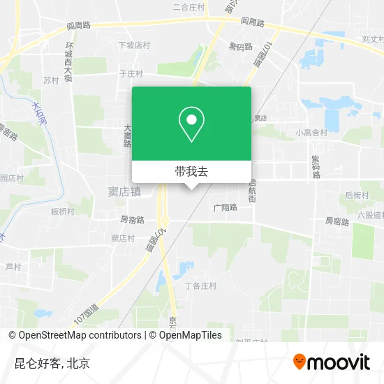 昆仑好客地图